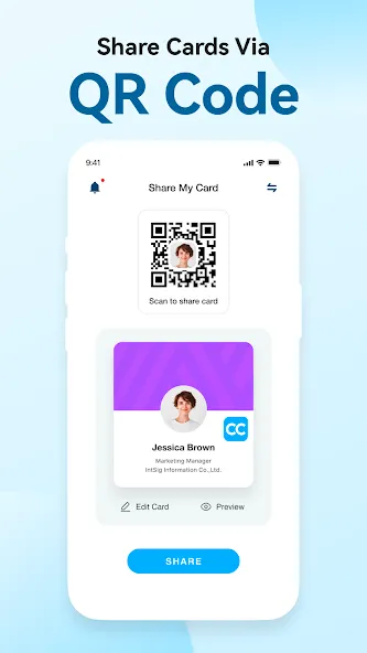 CamCard AI Scanner, Transcribe screenshot 5