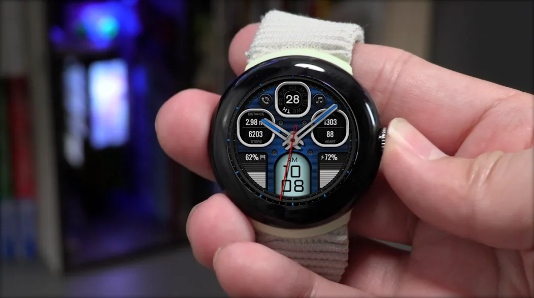 Hybrid TURAKON WS72 Watch face screenshot 4