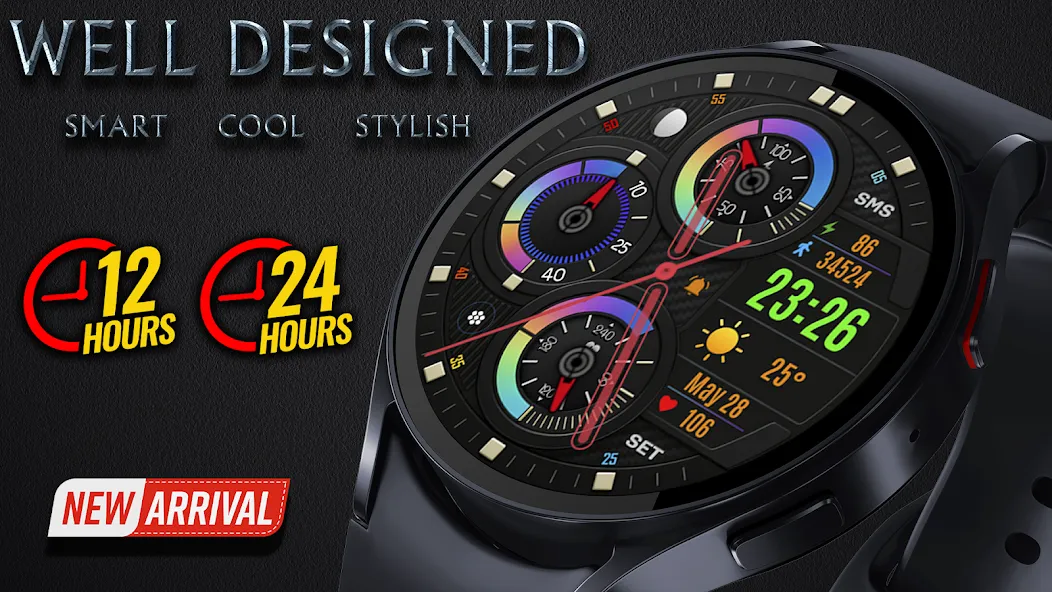 Trend Nova Hybrid Watch Face screenshot 3