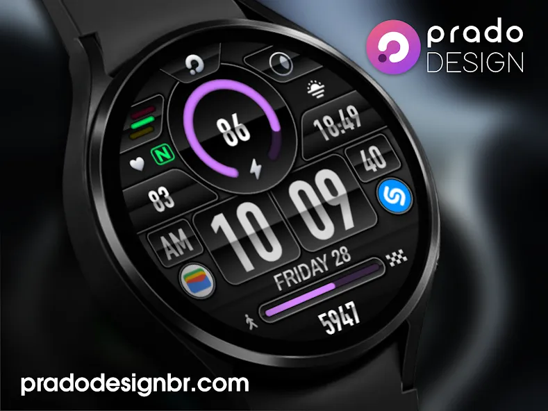 PRADO 11 Digital Watch Face screenshot 8