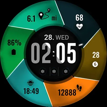 ML2U 95 Watch Face screenshot 25