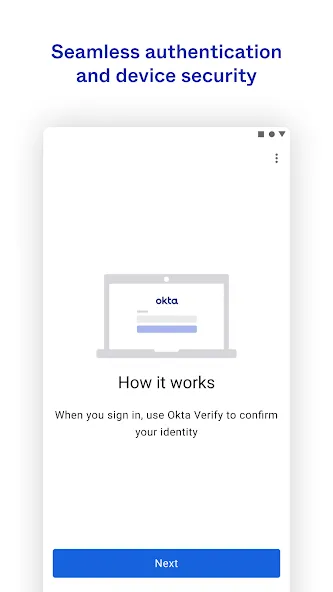 Okta Verify screenshot 1