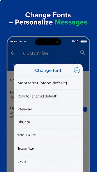 Mood SMS - Messages App screenshot 3