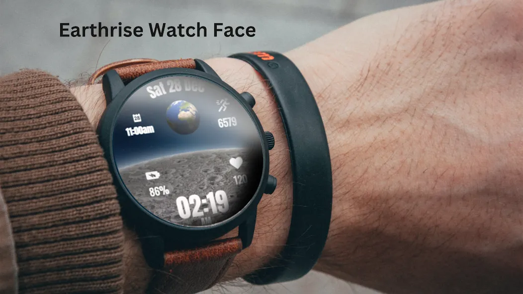 Earthrise Watch Face screenshot 1