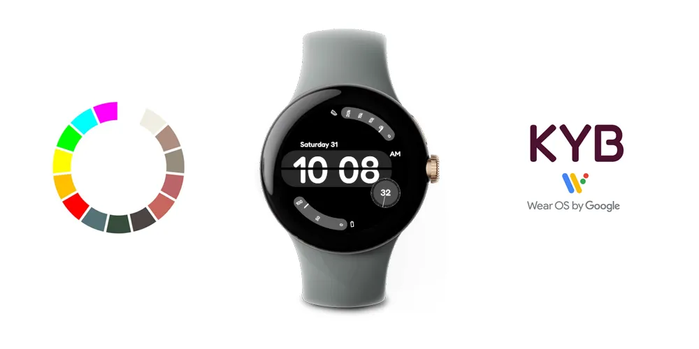 Track Watch Face by KYB screenshot 1