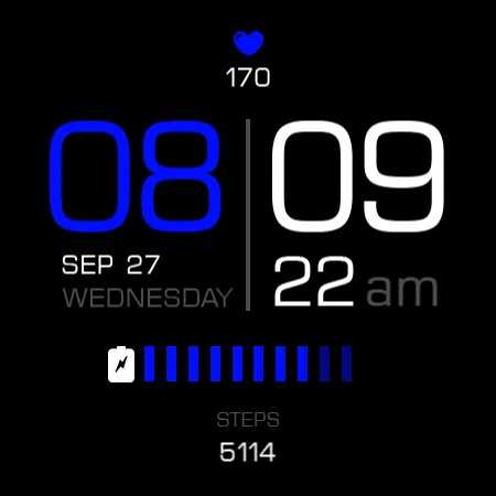 Key075 Modern Watch Face screenshot 25