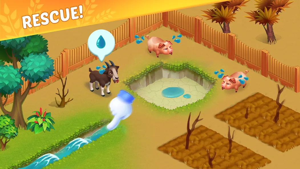 Dreamy Harvest: Farm Island screenshot 2
