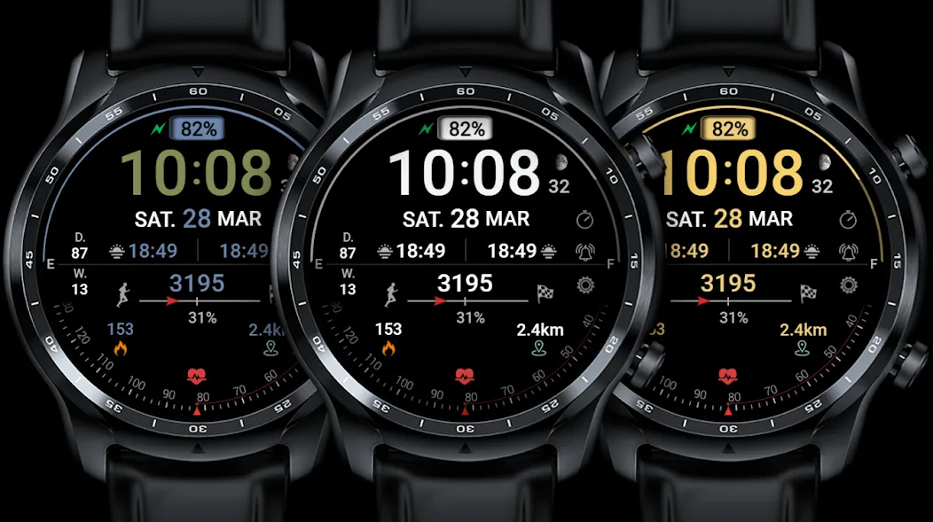 DIGI SERAS Watch face screenshot 1