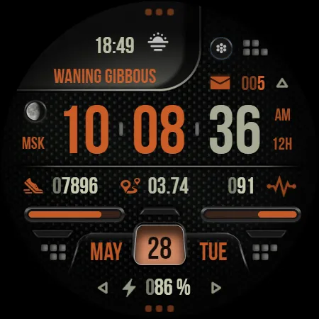 KF168 Watch face screenshot 13
