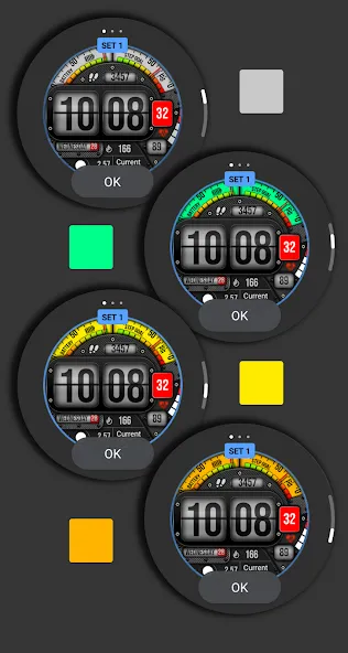 MB297 Digital Watch Face screenshot 6