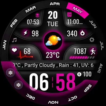 ML2U 230 Watch Face screenshot 32