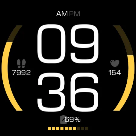 Key085 Modern Watch Face screenshot 25