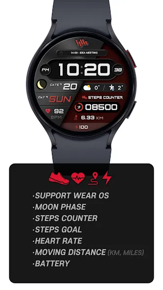 SamWatch Color Metal B screenshot 2