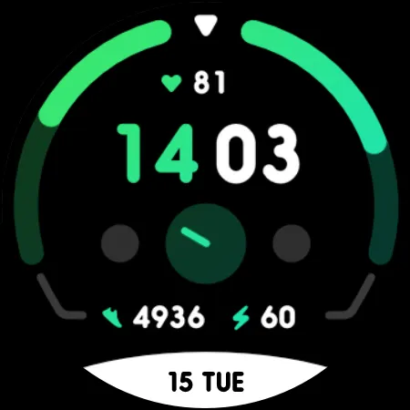 Milestone Watch Face Wear OS screenshot 8