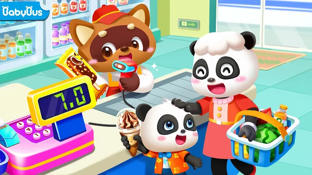 Jogos Infantis do Bebê Panda screenshot 1
