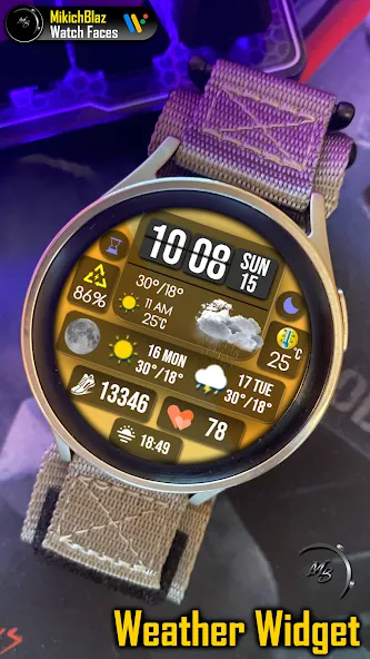 Weather Widget Watch Face screenshot 3