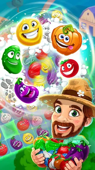 Funny Farm match 3 game screenshot 10