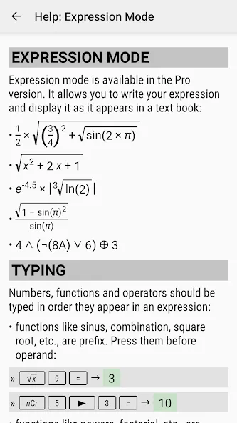 HiPER Scientific Calculator screenshot 8