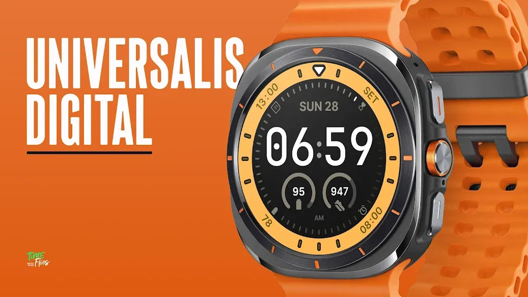 Universalis Digital Watch Face screenshot 1