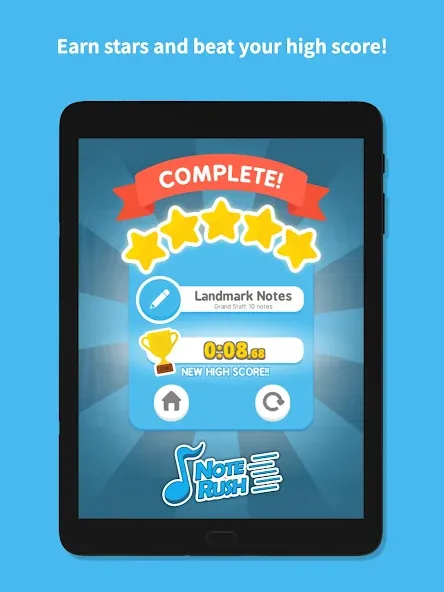 Note Rush: Learn to Read Music screenshot 15