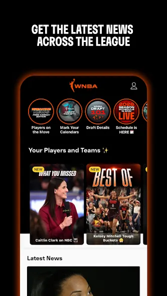 WNBA - Live Games & Scores screenshot 16