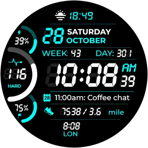 Chester Neo watch face screenshot 17