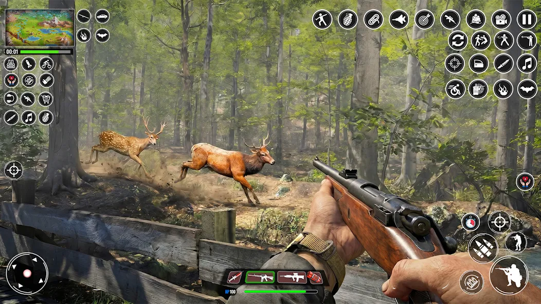 Wild Hunter Deer Shooting Game screenshot 4