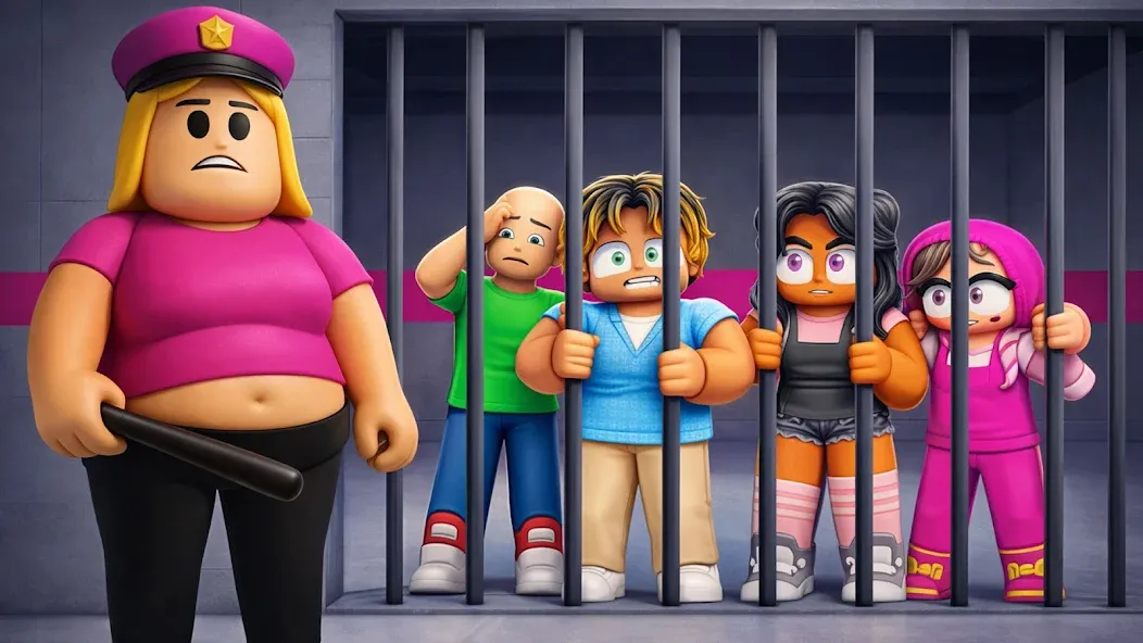 Prison Runner: Obby Game 3d screenshot 11