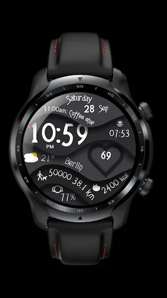 Ccwf022 Digital Watch Face screenshot 4