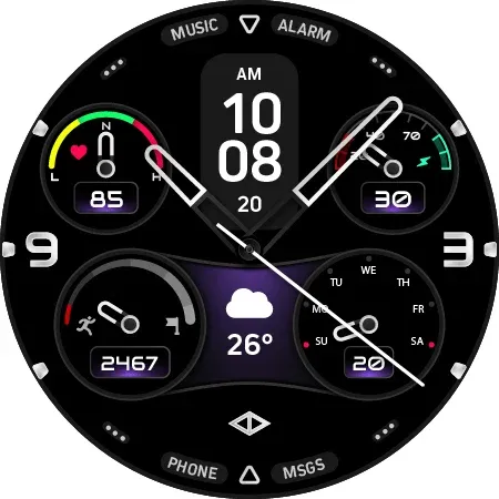 Forte: Hybrid Watch Face screenshot 27