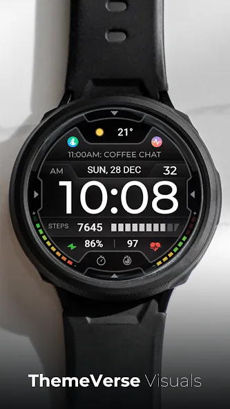 TVV Sport 9 Digital Watch Face screenshot 1