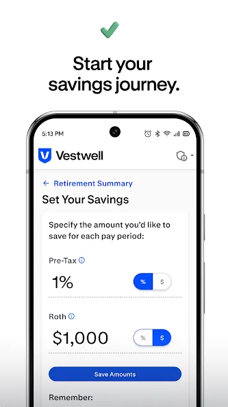 Vestwell screenshot 3