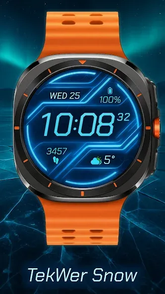 TekWer Snow Watch Face screenshot 4