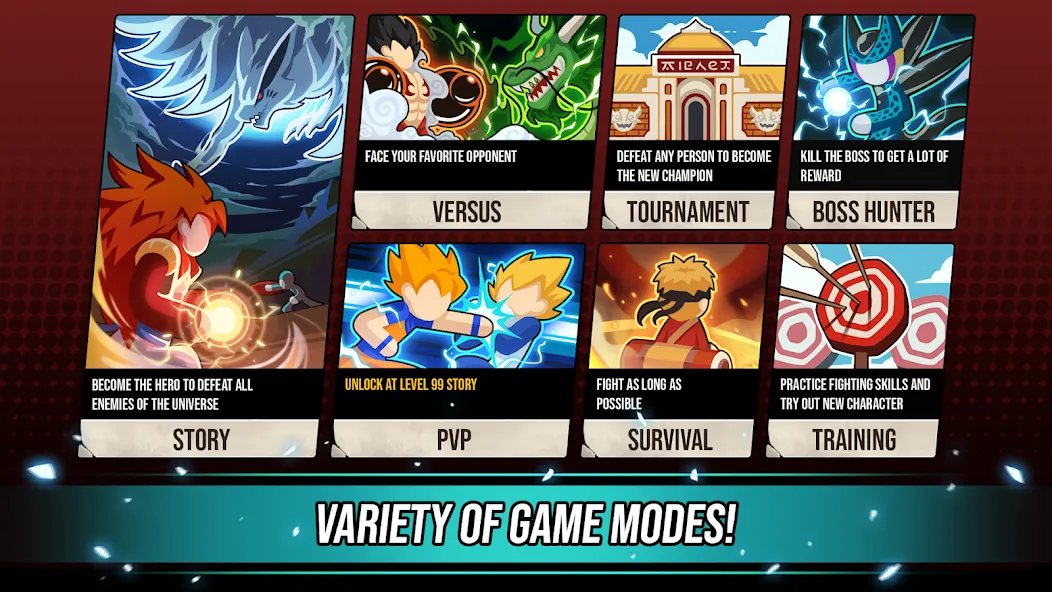 Super Stickman Dragon Warriors screenshot 6