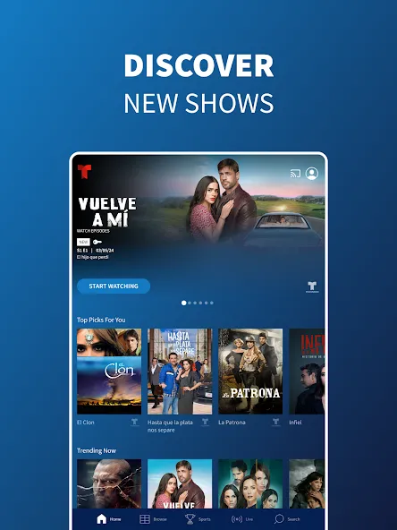 Telemundo: Series y TV en vivo screenshot 14