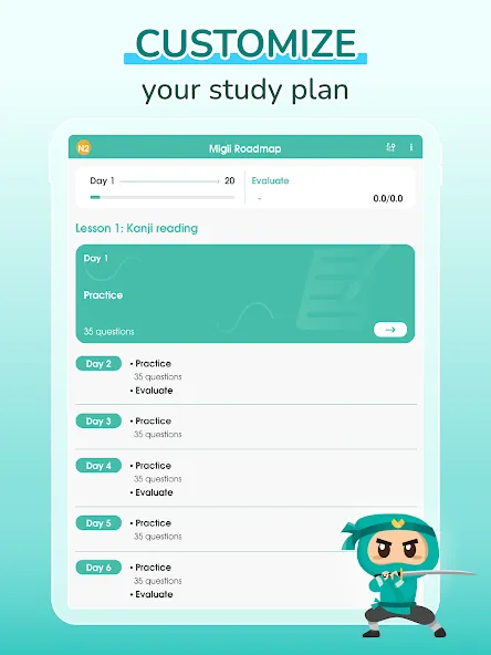 Migii JLPT: JLPT test N5-N1 screenshot 15