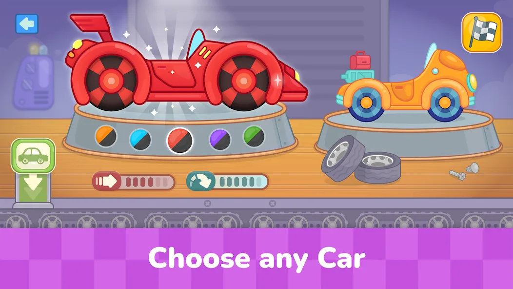 Kids car games for toddlers 1+ screenshot 3