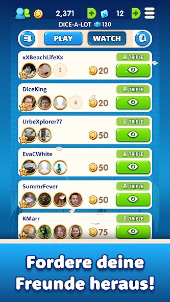Royaldice: Würfle mit Jedem! screenshot 5