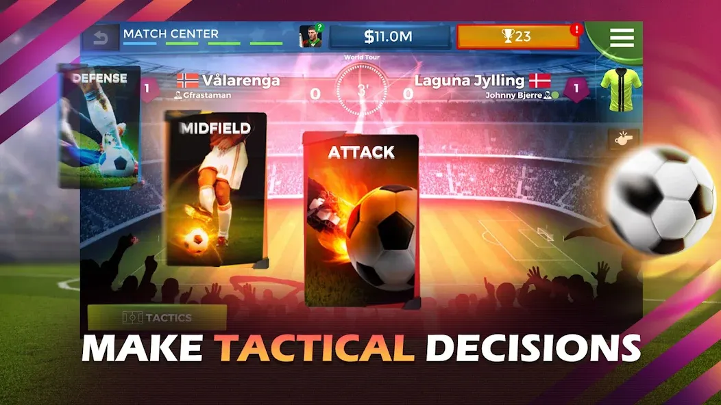 Pro 11 - Soccer Manager Game screenshot 3