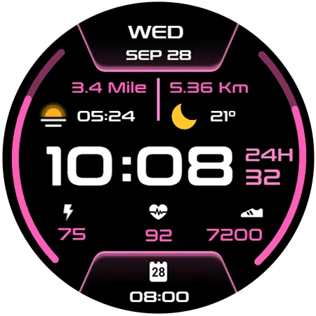 Digital 6 Watch Face screenshot 13