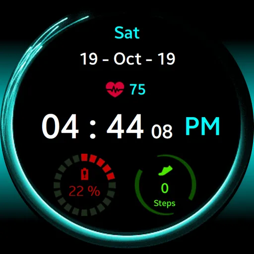 Racing Lines Watch Face screenshot 5