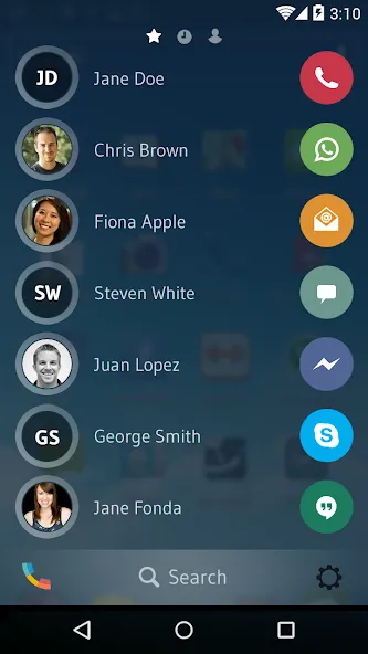 Contatos,ID de Chamadas: drupe screenshot 6