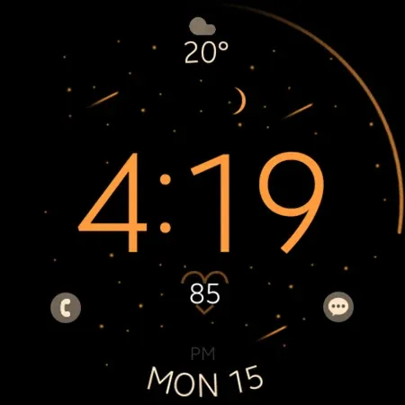 Battery v6 minimal watch face screenshot 10