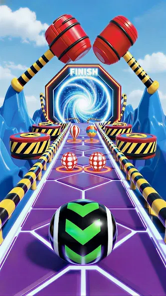 Going Rolling Ball Runner 3D screenshot 4