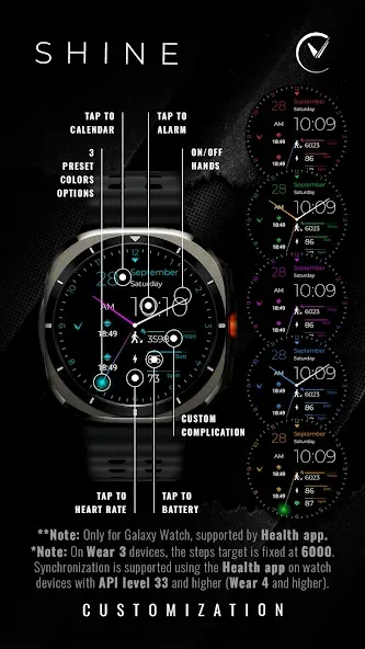 Voron SHINE Watch Face screenshot 6