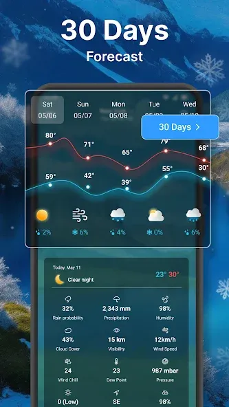 Weather forecast screenshot 3