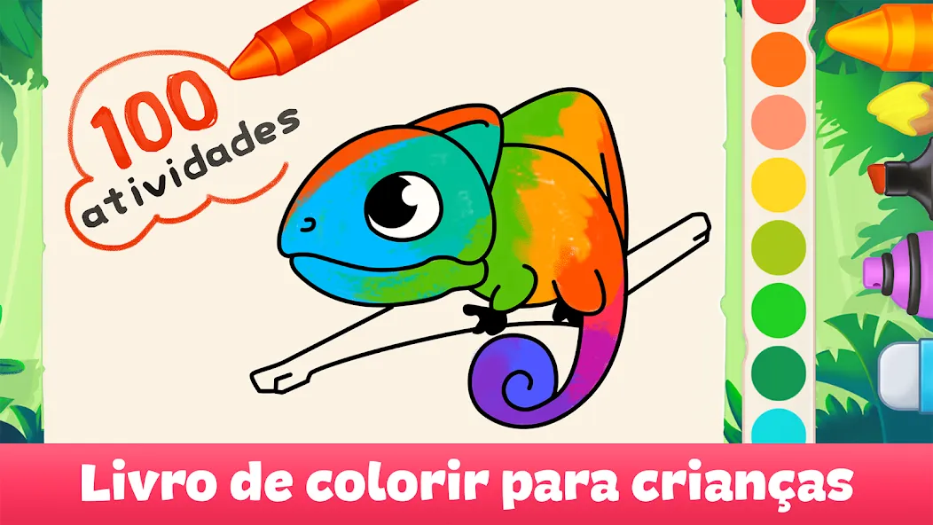 Jogo de Pintar Infantil screenshot 1
