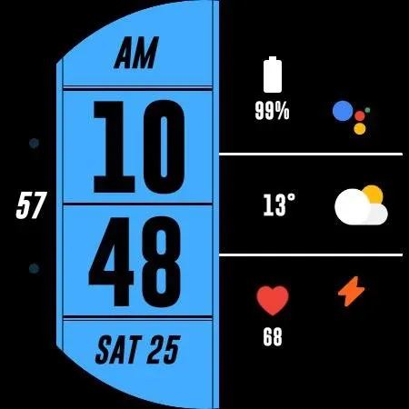 Night ver 07 - watch face screenshot 22