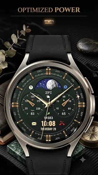 WFP 309 Elegant watch face screenshot 4
