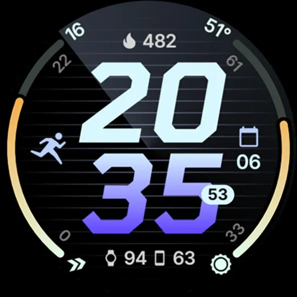 Compact Watch Face screenshot 9